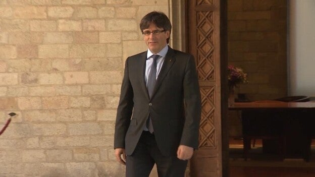 Carles Puigdemont viaja a Bruselas