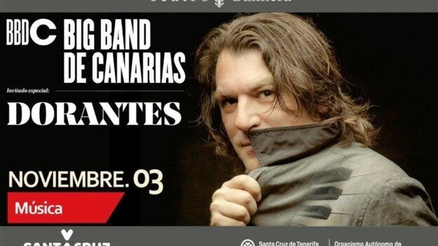 La Big Band de Canarias y Dorantes en el Teatro Guimerá