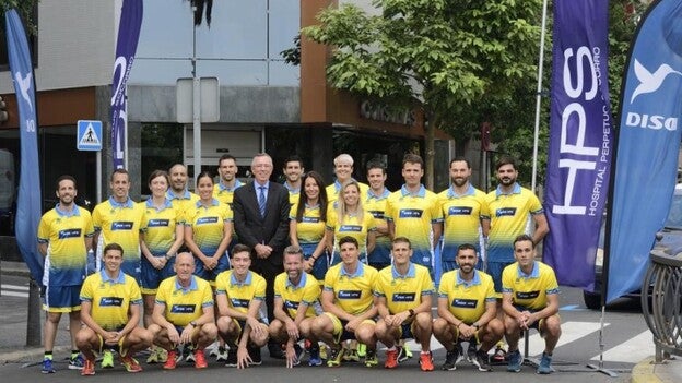El Disa-HPS Triatlón lo conforman dos equipos