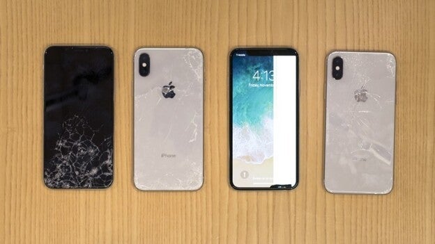 El iPhone X es el más frágil de toda la familia iPhone