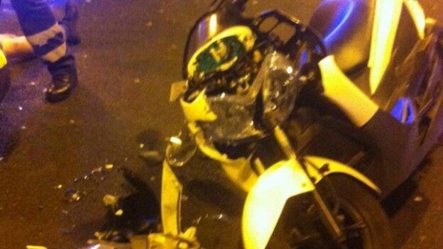 Retenciones en Julio Luengo por un accidente entre un coche y una moto