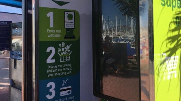 El Grupo DinoSol permite realizar compras online en el Muelle Deportivo