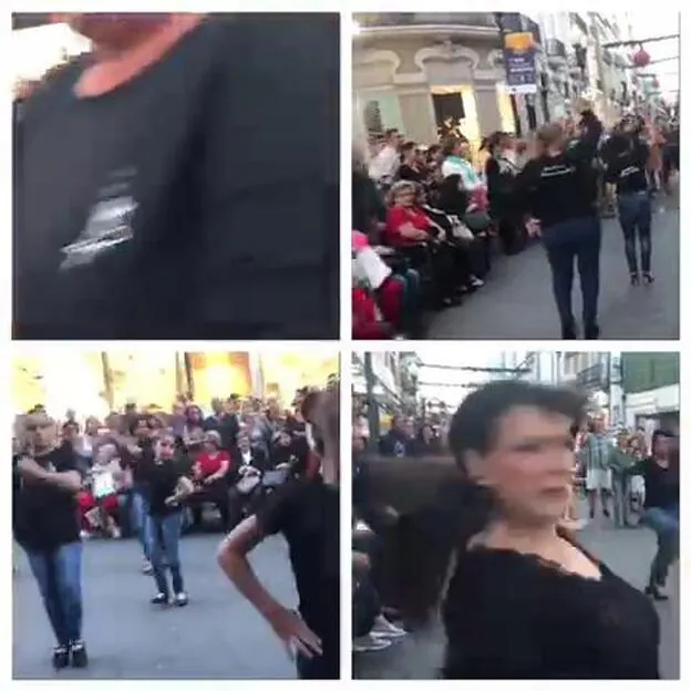 Flashmob flamenco en Triana