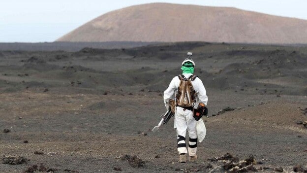 Prueban las herramientas de Marte en la Isla