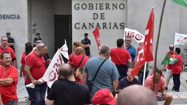 Los vigilantes de seguridad de Las Palmas irán a la huelga en diciembre