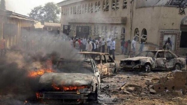 Al menos 13 muertos y 53 heridos en un atentado en Nigeria
