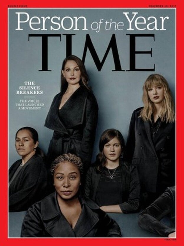 El movimiento contra el acoso #MeToo, personaje del año en ‘Time’