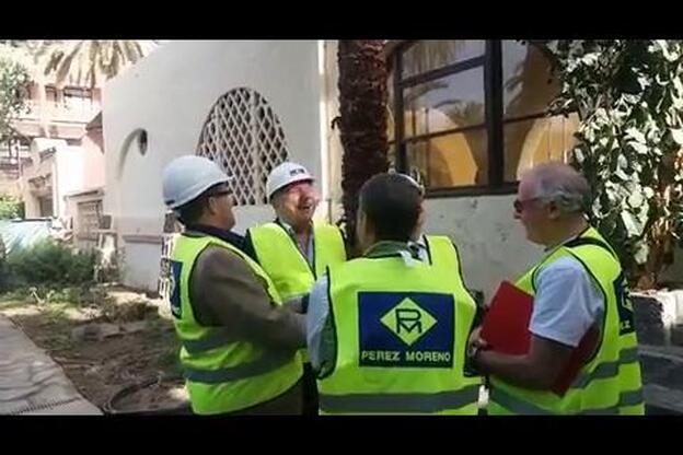 Una sala masónica en el Pueblo Canario