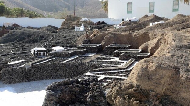 Belén en Yaiza con todos los municipios lanzaroteños