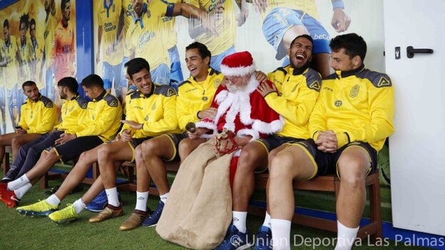 Papá Noel visita a la UD