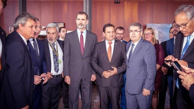 El rey pone en valor la renovación turística