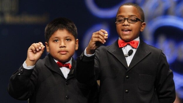 Los niños de San Ildefonso, "ilusionados y contentos