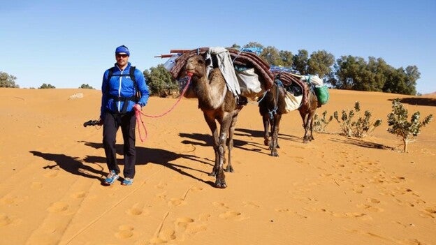 Fin del desierto junto a los Gnaoua