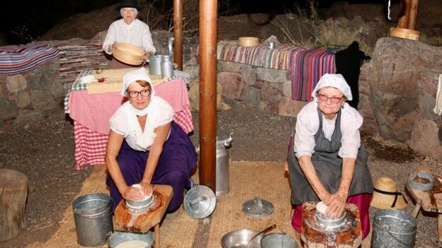 El Belén de Venegueras recibe unas 2.500 visitas