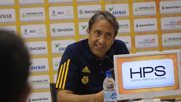 Casimiro: "Si ganamos el derbi, se nos perdonarán muchas cosas"