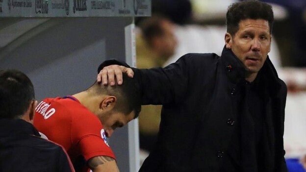 Vitolo debuta en la goleada del Atlético