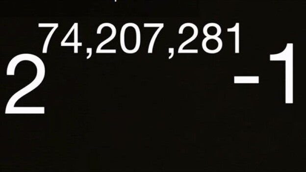 Descubierto un número primo con 23,4 millones de dígitos