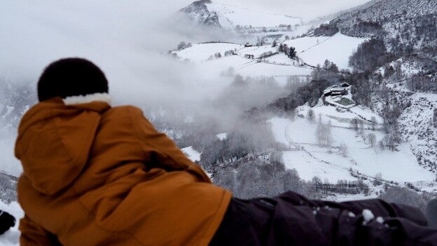 Un manto blanco cubre parte de España