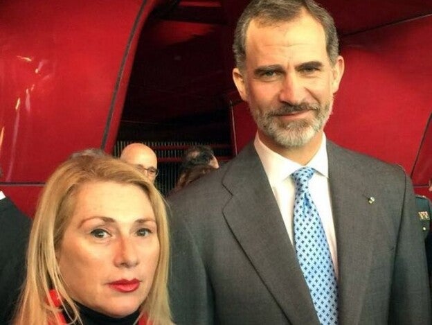 Felipe VI, junto a las víctimas del terrorismo