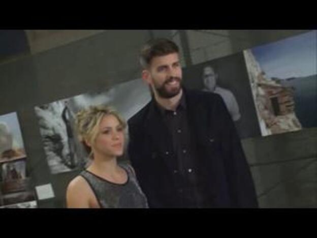 Piqué y Shakira posan juntos por primera vez este 2018