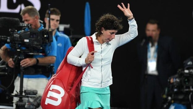 Una combativa Carla Suárez dice adiós a Australia
