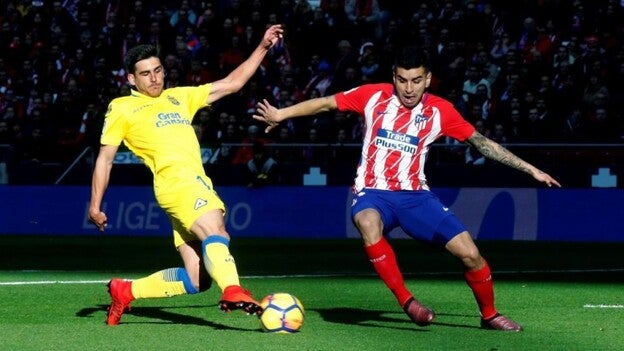 El Atlético- UD, al minuto