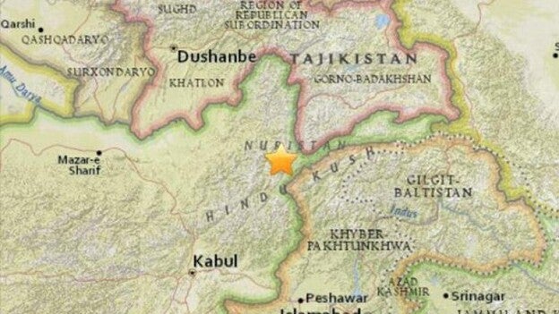 Un terremoto de 6,1 grados sacude el noreste de Afganistán