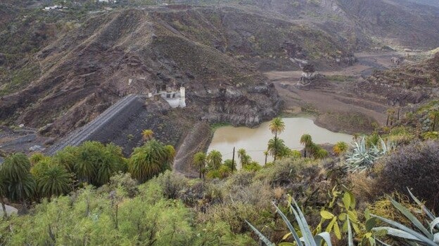 Los embalses del norte y La Aldea son los más beneficiados por las lluvias