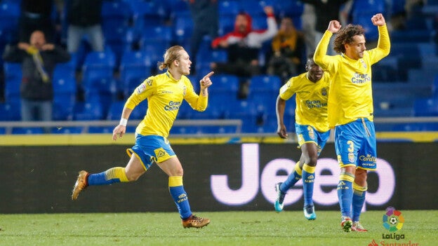 Halilovic rescata a Las Palmas en el último suspiro (1-0)