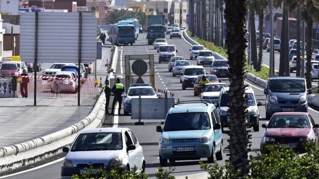 La GC-1 se recupera del socavón