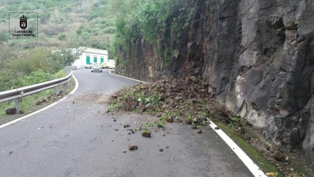 Desprendimiento en Moya