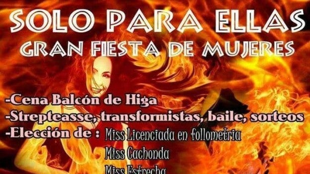Solo para ellas, la cena que organiza el Ayuntamiento de Güímar