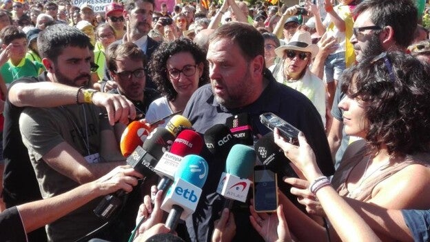 Junqueras pide al TC su libertad