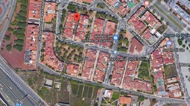 Hospitalizada una sexagenaria por inhalación de humo