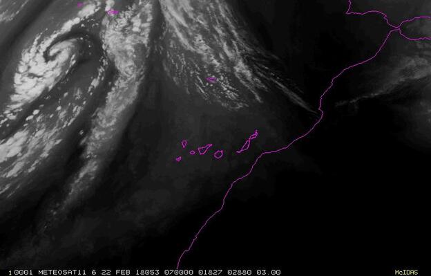 Alerta por lluvias en Tenerife y Gran Canaria