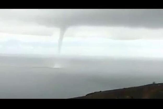 Mangas de agua en La Gomera