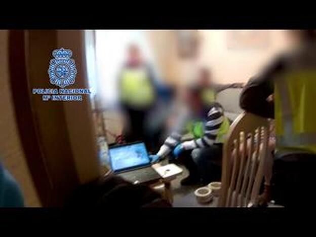 Siete detenidos por pornografía infantil en internet