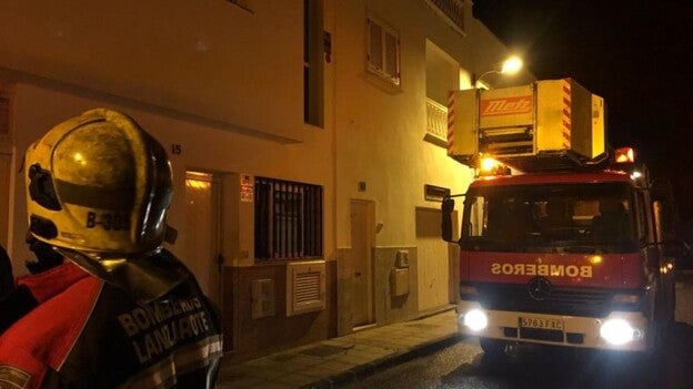 Incendia la casa de unos amigos en Arrecife