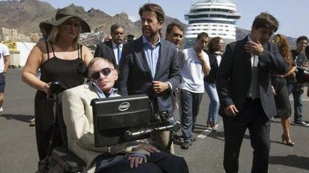 Hawking, el científico engañado en Tenerife
