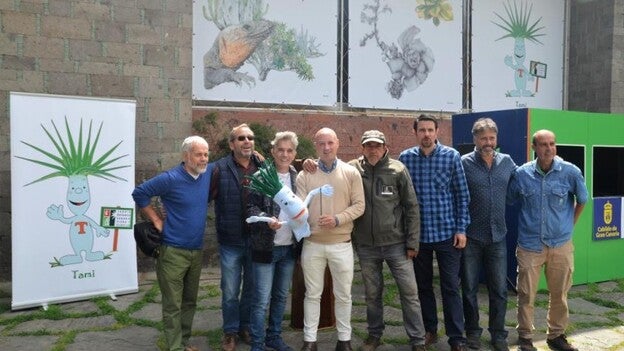 El Jardín Canario también recibe visitas guiadas el fin de semana