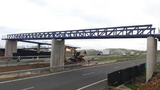 Las nuevas pasarelas peatonales abrirán en dos semanas