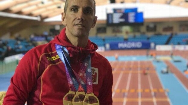 Rubén Piñera brilla en Madrid