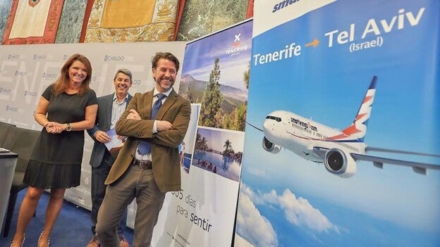 Tenerife «gana una batalla» a Gran Canaria con los vuelos a Israel