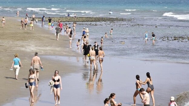 La Semana Santa llena de turistas el sur grancanario
