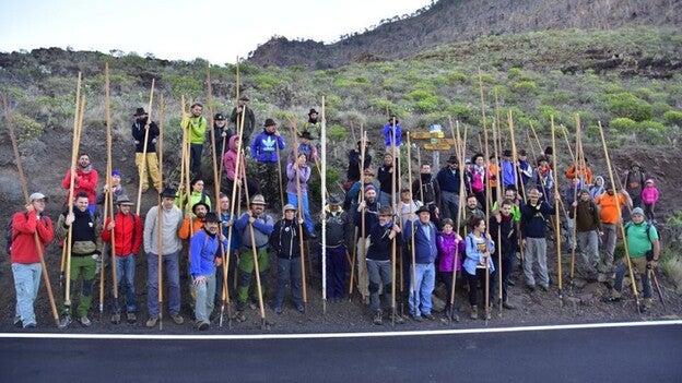 Guardianes del brinco canario