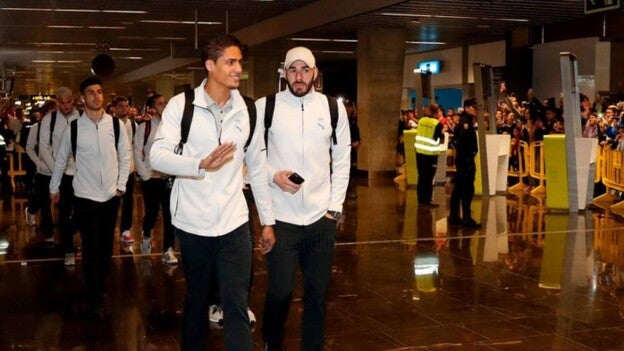El Real Madrid llega con muchas ausencias