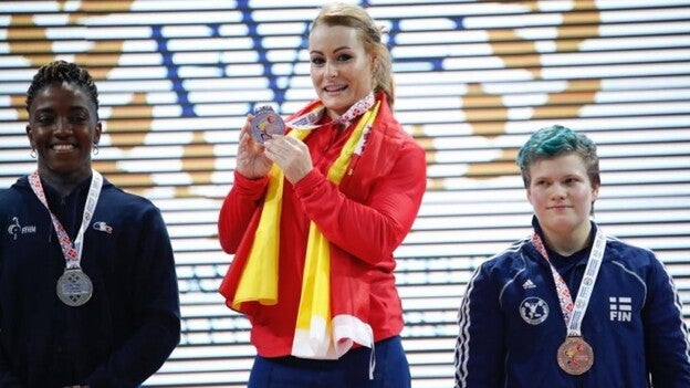 Lydia Valentín, campeona de Europa por cuarta vez
