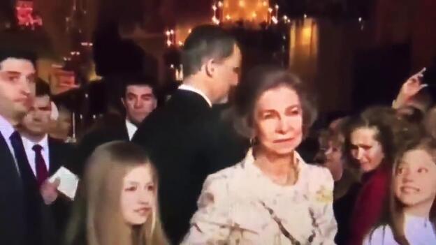 Tensión real entre Sofía y Letizia