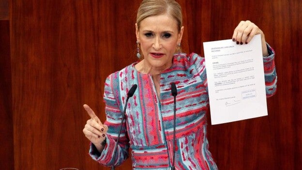El tribunal del máster de Cifuentes no existió