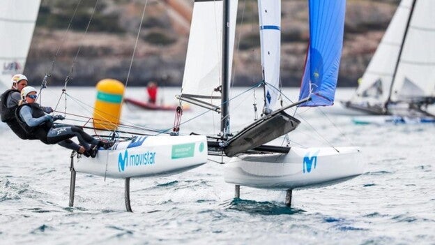 Tara Pacheco se asegura el bronce en la clase Nacra 17